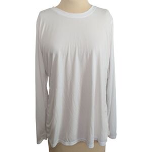Consigned - WORK IN PROGRESS - Hanes Classic White Long Sleeve Tee